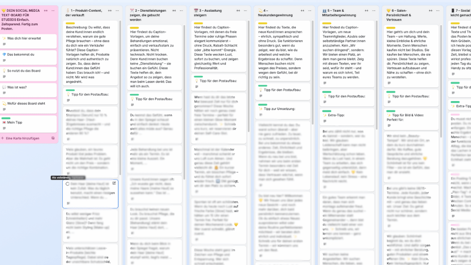 Social Media leicht gemacht für Friseursalons & Beautystudios