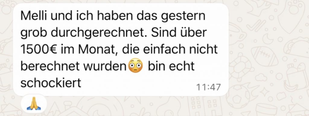 Umsatzverlust-Analyse Trust von Kunden
