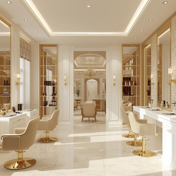 Beauty Salon Atmosphäre